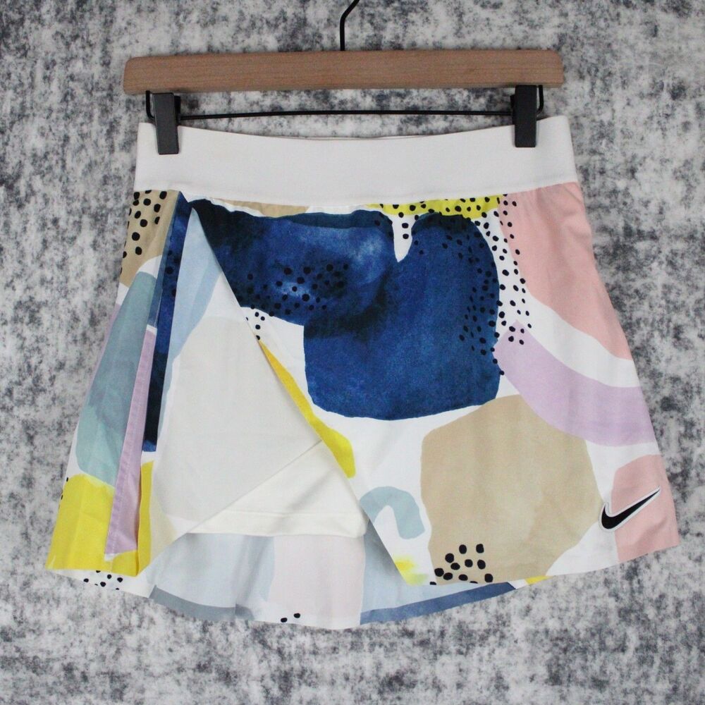 Nike Women's S NikeCourt Dri-FIT Tennis Wrap Skirt *Flaw- Small stains on Waist*